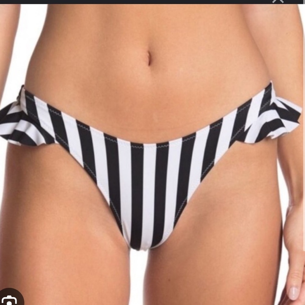Kendall & Kylie Striped Referee Bikini - Picture 2 of 12